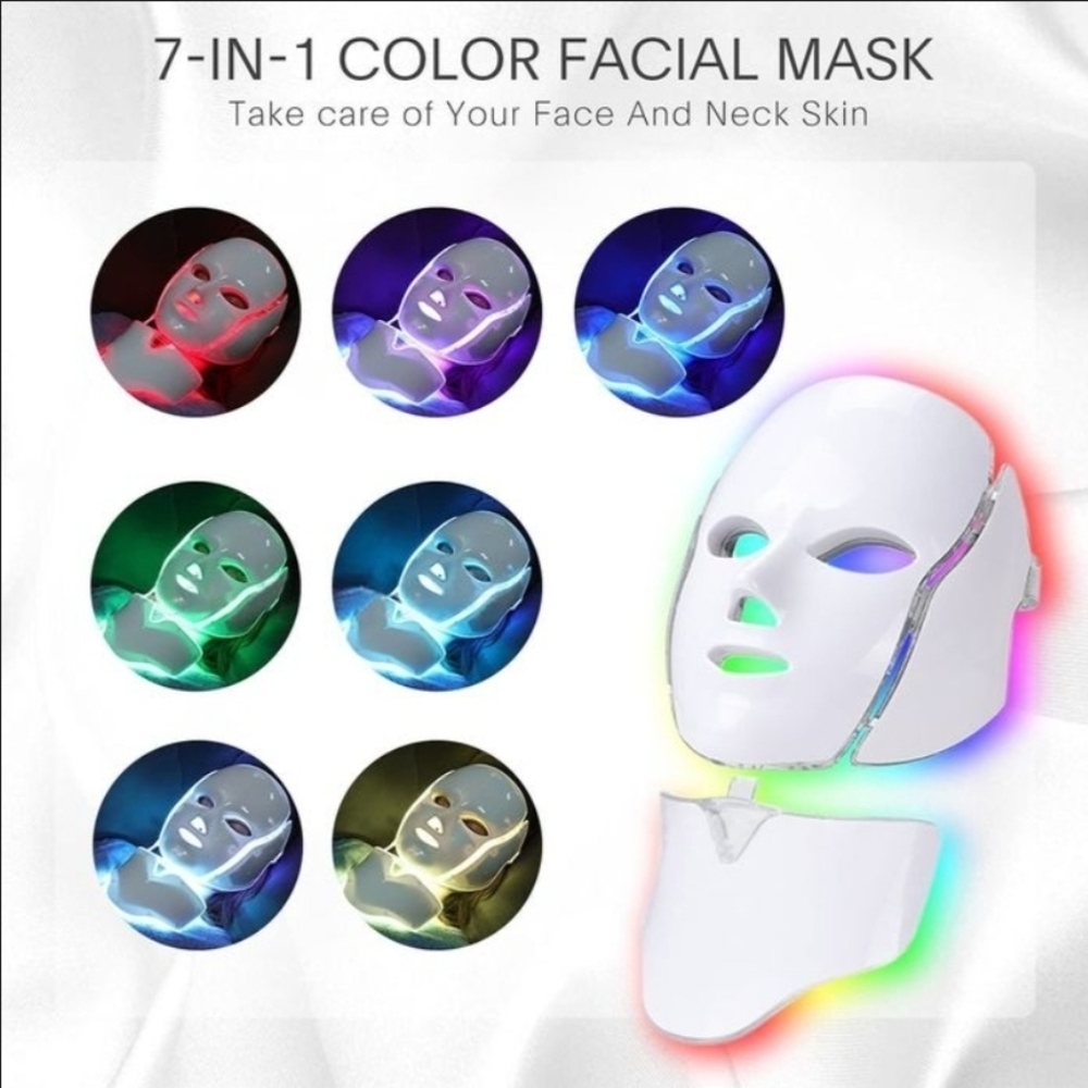 LED Light Therapy Mask with Remote - Picture 2 of 14
